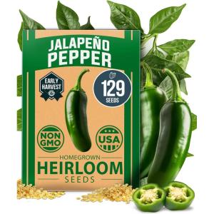 HOME GROWN Non GMO Luffa Seeds (Luffa aegyptiaca) 40 Heirloom Loofah Gourd Seeds for Planting High Germination Rate – Make Sponges or Harvest Young Loofahs for Eating(Pepper)